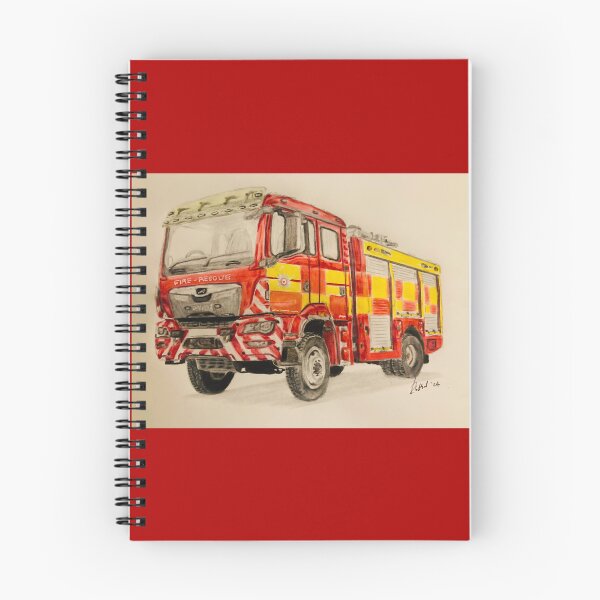Item preview, Devon & Somerset 4x4 Fire truck  designed and sold by Truck drawing art.