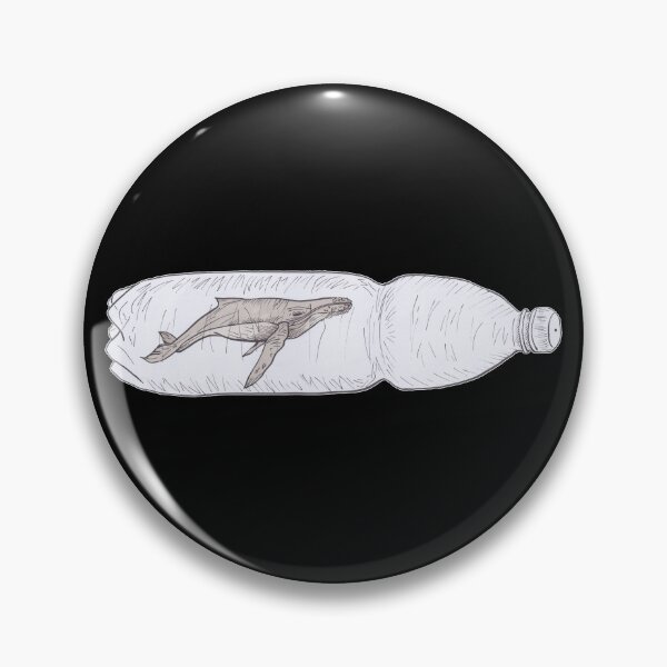 Item preview, Whale In a Bottle - Ink And Pantone designed and sold by RowenaTmT.