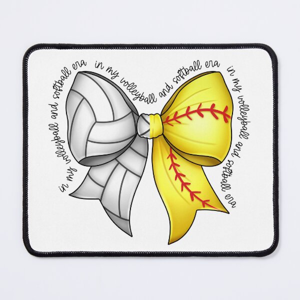 Item preview, Volleyball and Softball Season Mom of Both Sports designed and sold by SarahFinnDesign.