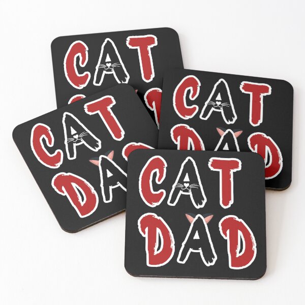 Item preview, CAT DAD designed and sold by VibeTwist.