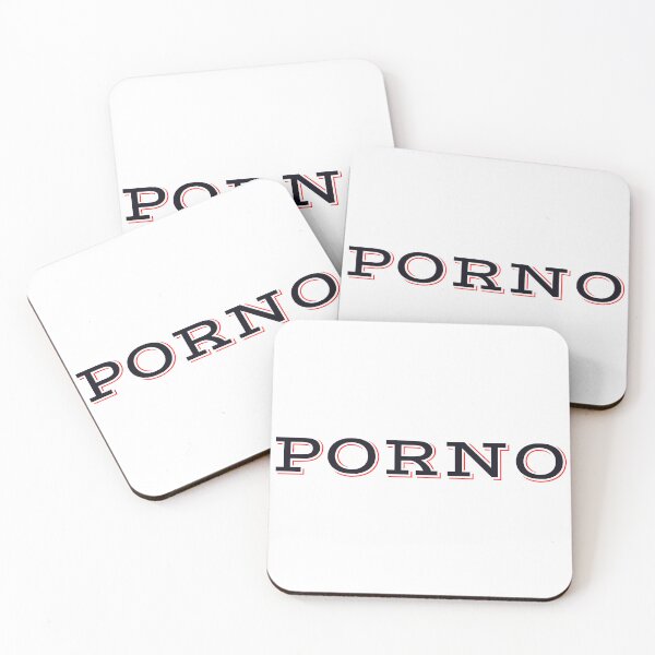 Item preview, The word PORNO with SERIF designed and sold by SirJavier.