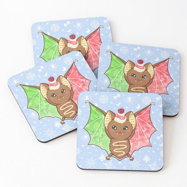Item preview, Gingerbread Hexmas Bat designed and sold by Miss Lunaria.