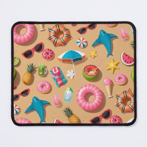 Item preview, Tropical Summer Vibes Pattern designed and sold by Furbulous Faces.