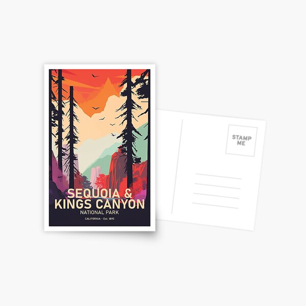 Item preview, SEQUOIA AND KINGS CANYON NATIONAL PARK designed and sold by MarkedArtPrints.