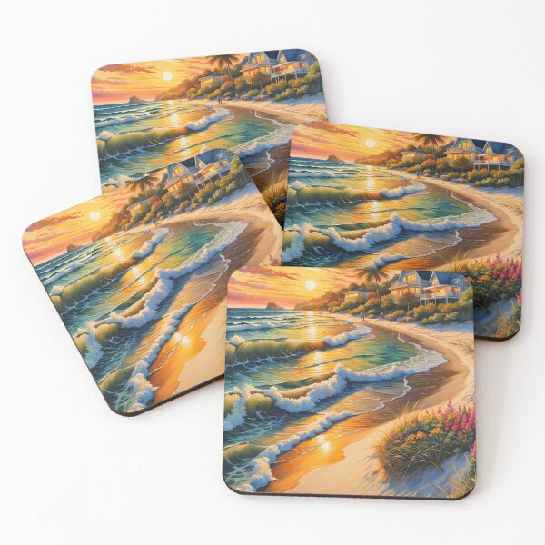 Item preview, Beautiful Beach Sunset by shs_kenya designed and sold by Shs-Kenya.