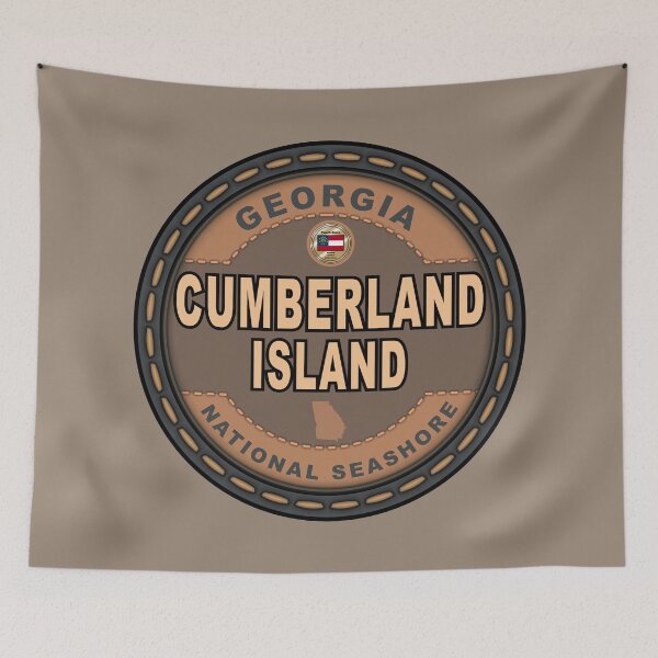 Item preview, Cumberland Island National Seashore Georgia stitching effect designed and sold by studioss76.