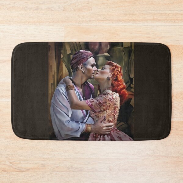 Item preview, Douglas Fairbanks Jr. and Maureen O'Hara - Sinbad The Sailor - Watercolor designed and sold by deusrex007.