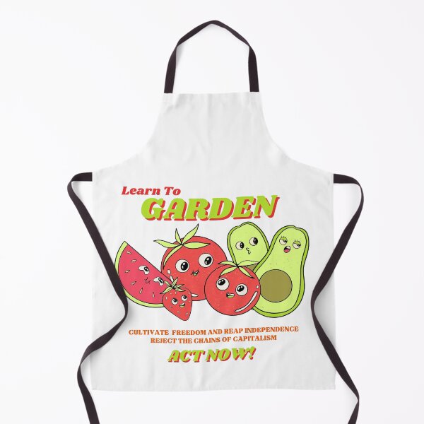 Item preview, Learn to garden now, act now cute fruit sticker designed and sold by Wyyrmwood.
