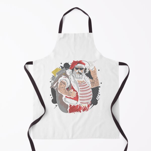 Item preview, Rockin' Santa Claus – The Badass Christmas Vibe designed and sold by MD2Graphics.