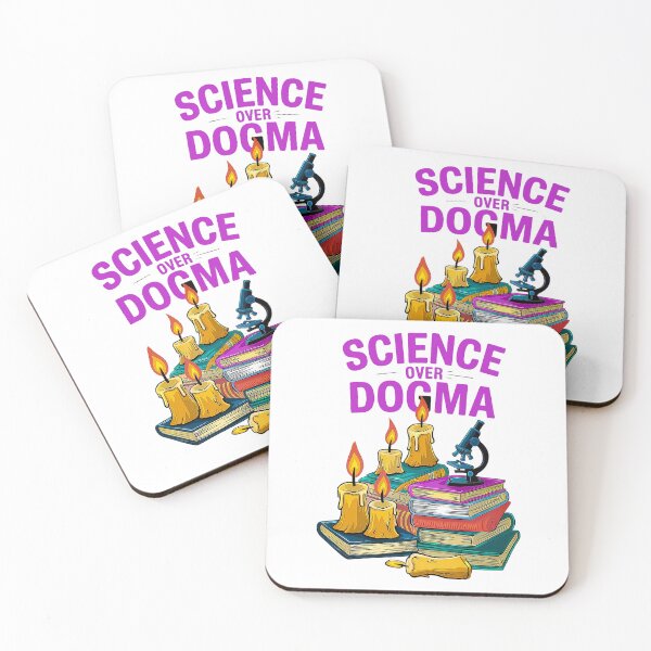 Item preview, Science Over Dogma - Knowledge and Enlightenment designed and sold by Amanda's Factory.