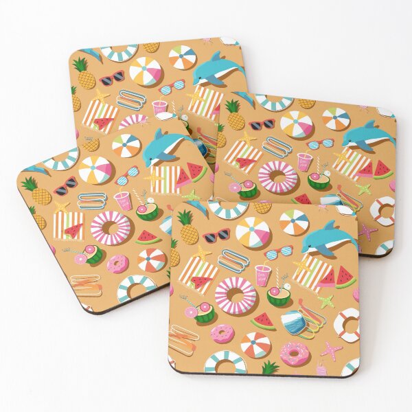 Item preview, Beach Day Essentials Pattern designed and sold by Furbulous Faces.
