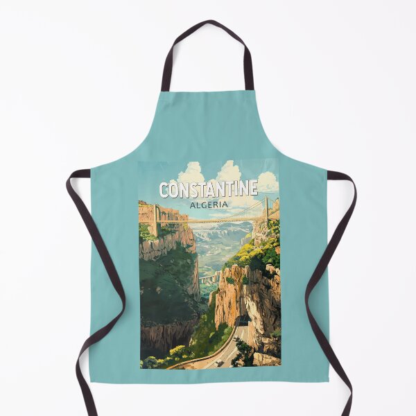 Item preview, Constantine Algeria Travel Art Vintage designed and sold by KrisSidDesigns.