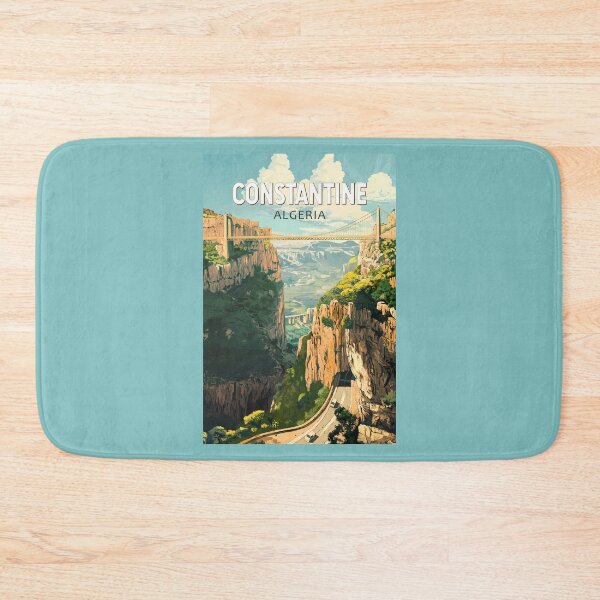 Item preview, Constantine Algeria Travel Art Vintage designed and sold by KrisSidDesigns.