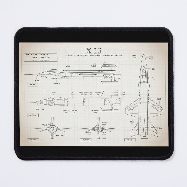 Item preview, NASA X-15. Advanced Research Airplane. North American (Ivory) designed and sold by BGALAXY.