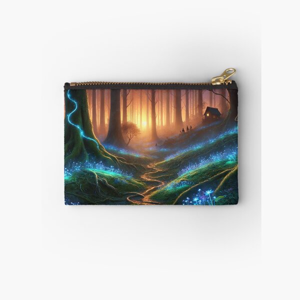 Item preview, Enchanted Forest with Glowing Path designed and sold by QuirkWears.