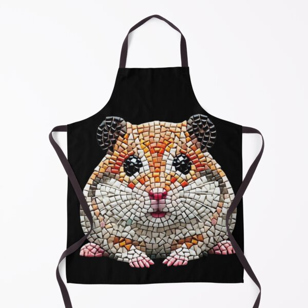 Item preview, mosaic scared hamster designed and sold by Shubatdesigns.