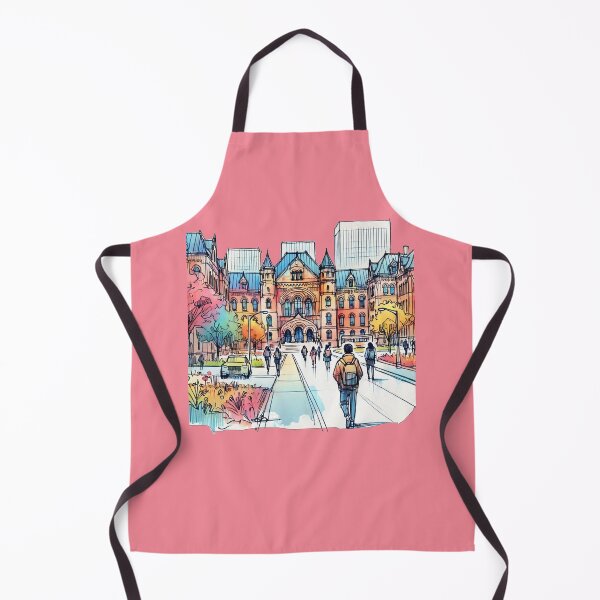 Item preview, York University Campus 3D Sketch - Vibrant Student Life and Architecture designed and sold by PaintMeWorld.