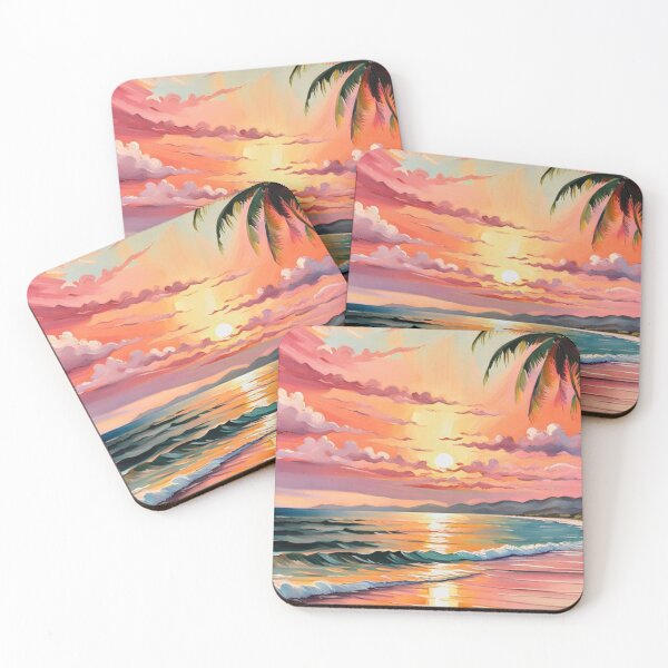 Item preview, Pink Beach Sunset by shs_kenya designed and sold by Shs-Kenya.