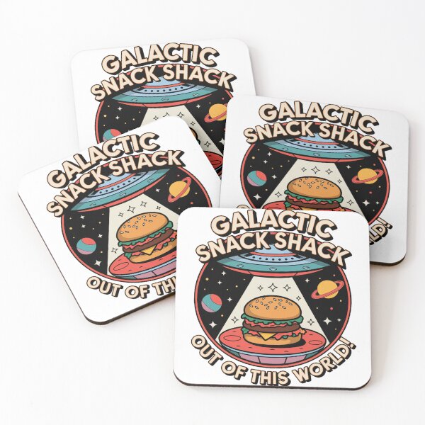Item preview, Galactic Snack Shack: Out of This World Burger Designs designed and sold by OldSchoolRetro.
