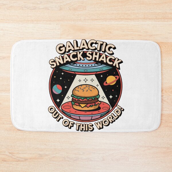 Item preview, Galactic Snack Shack: Out of This World Burger Designs designed and sold by OldSchoolRetro.