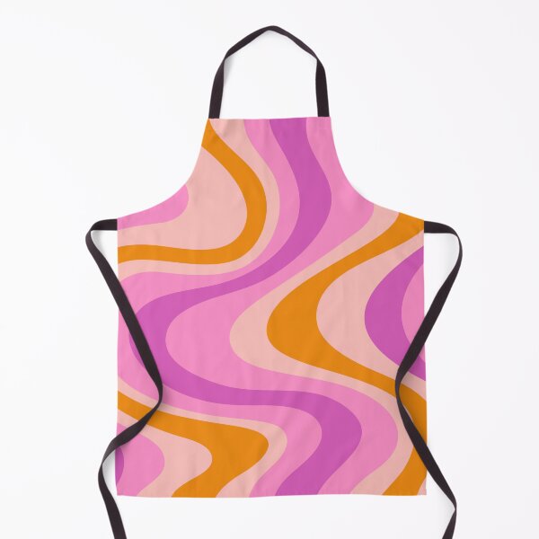 Item preview, Groovy Purple & Orange Waves designed and sold by newburyboutique.