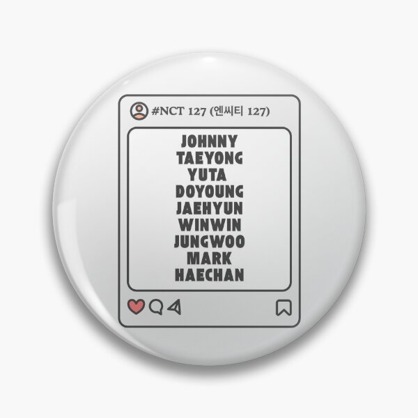 Item preview, NCT 127 (엔씨티 127) with Member Names Post Kpop Group Design  designed and sold by AJUNICE STUDIO.
