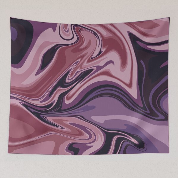 Item preview, Hydrodip Orchid Purple Psychedelic Abstract Pattern designed and sold by Skull Fern.