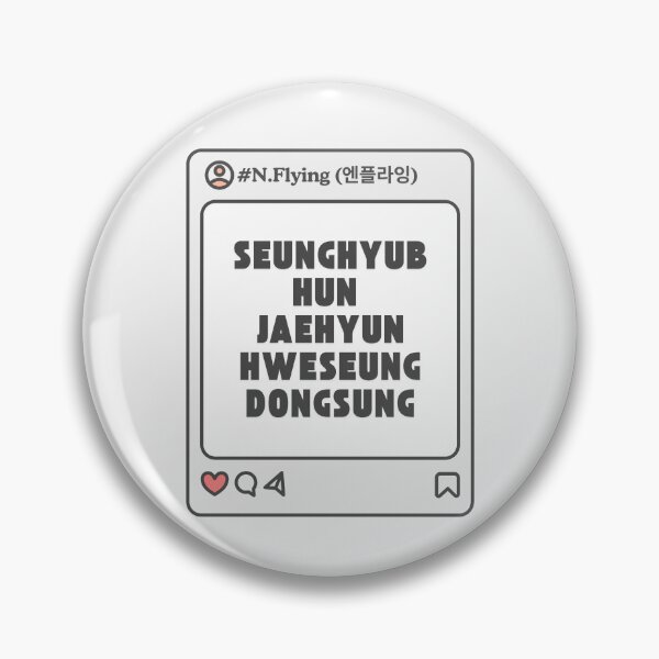Item preview, N.Flying (엔플라잉) with Member Names Post Kpop Group Design  designed and sold by AJUNICE STUDIO.