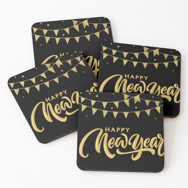 Item preview, Happy New Year Bunting Flags designed and sold by TalitaArte.