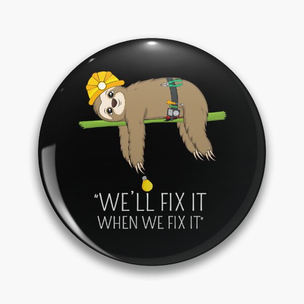 Item preview, Electrician T-shirt for Sloth lovers designed and sold by AdiApparel.