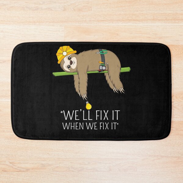 Item preview, Electrician T-shirt for Sloth lovers designed and sold by AdiApparel.