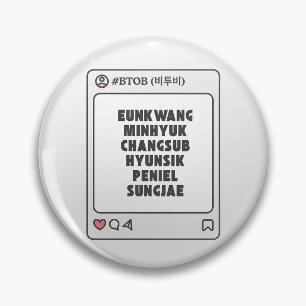 Item preview, BTOB (비투비) with Member Names Post Kpop Group Design  designed and sold by AJUNICE STUDIO.