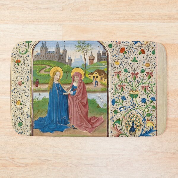 Item preview, Medieval Miniature. Illuminated codex. Visitation. designed and sold by likiska.