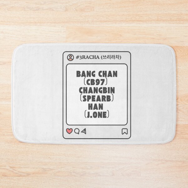 Item preview, 3RACHA (쓰리라차) with Member Names Post Kpop Group Design  designed and sold by AJUNICE STUDIO.