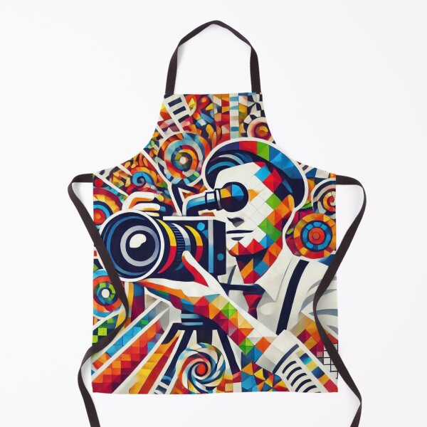 Item preview, mosaic camerman designed and sold by Shubatdesigns.