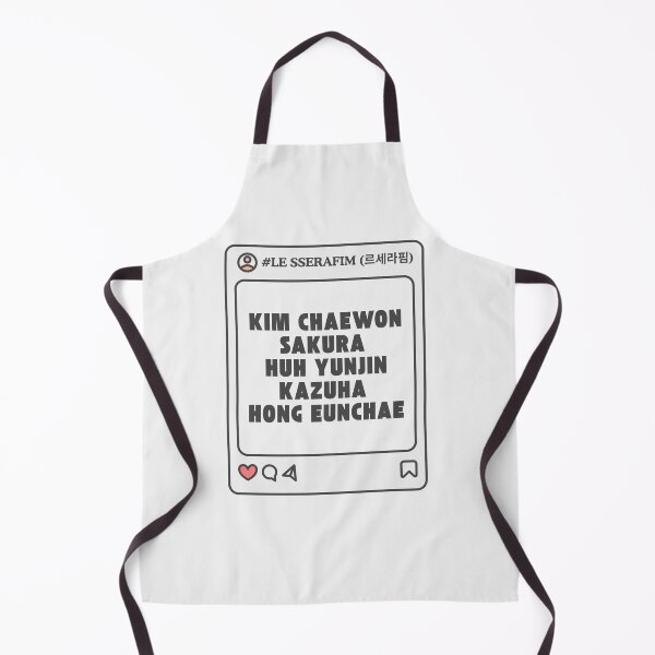 Item preview, LE SSERAFIM (르세라핌) with Member Names Post Kpop Group Design designed and sold by AJUNICE STUDIO.