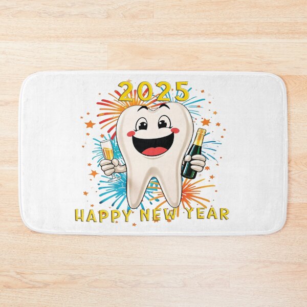 Item preview, Sparkling Tooth Celebrating 2025 – Cheers to Bright Smiles! designed and sold by Sensepiphoria.