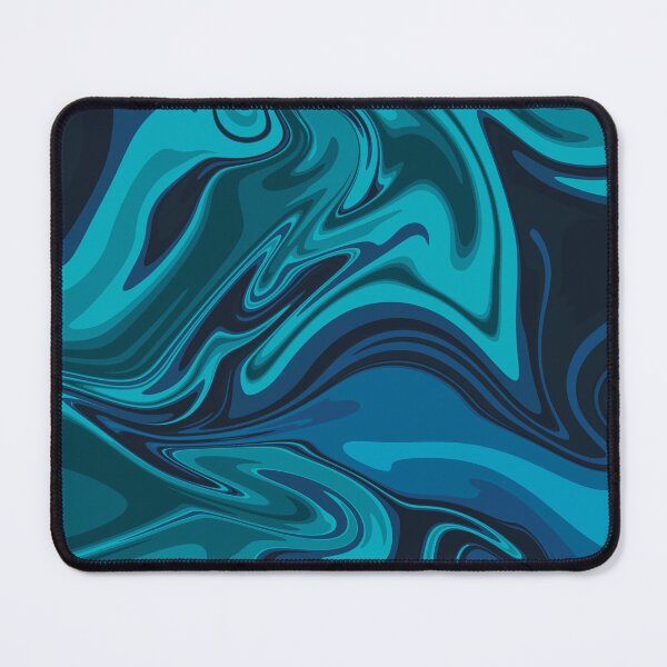 Item preview, Hydrodip Deep Ocean Blue Psychedelic Abstract Pattern designed and sold by Skull Fern.