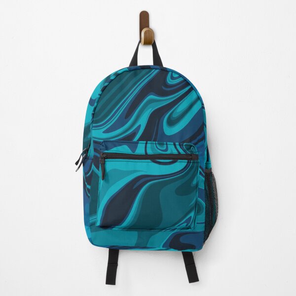 Item preview, Hydrodip Deep Ocean Blue Psychedelic Abstract Pattern designed and sold by Skull Fern.
