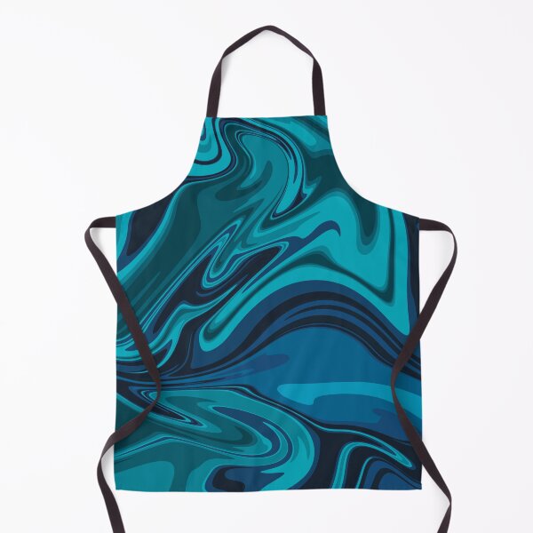 Item preview, Hydrodip Deep Ocean Blue Psychedelic Abstract Pattern designed and sold by Skull Fern.