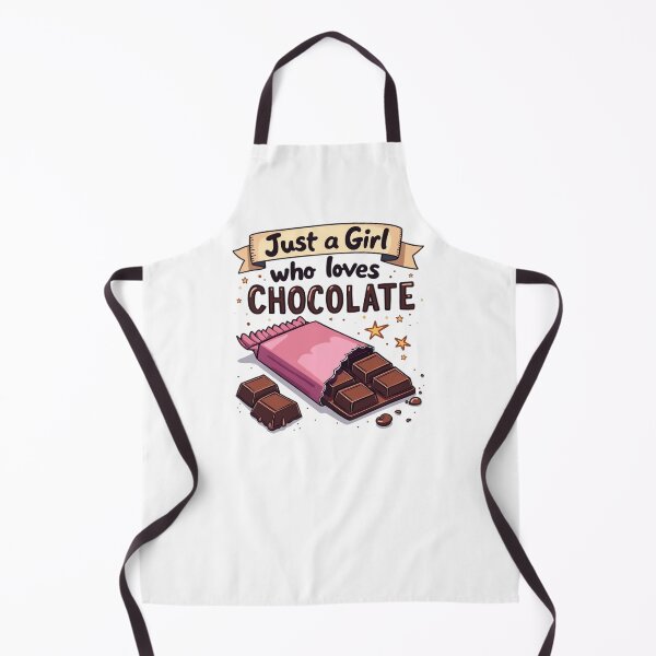 Item preview, Just a Girl who loves CHOCOLATE designed and sold by jkrphoto.