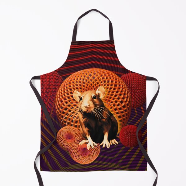 Item preview, Mouse on a hypnotic background designed and sold by clarazen.