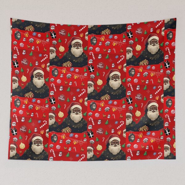 Item preview, Black Santa style 2 designed and sold by IMAPROBLEM BRAND CLOTHING BY INFLUENCE GETEM.
