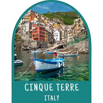 Artwork thumbnail, Cinque Terre Italy Travel by TomFrontierArt