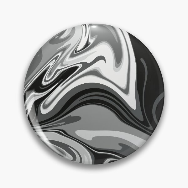 Item preview, Hydrodip Black And White Psychedelic Abstract Pattern designed and sold by Skull Fern.