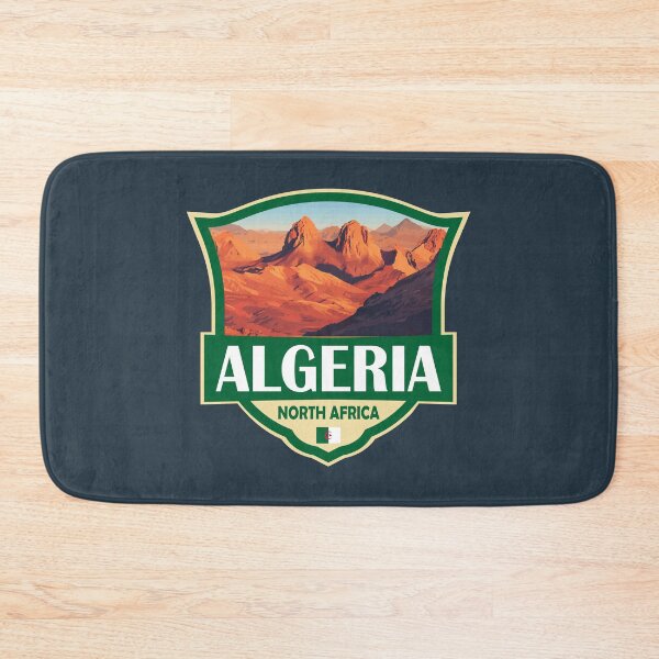Item preview, Algeria Illustration Retro Badge designed and sold by KrisSidDesigns.