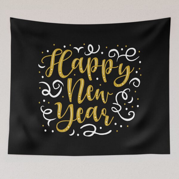 Item preview, Happy New Year, Spirals. designed and sold by TalitaArte.