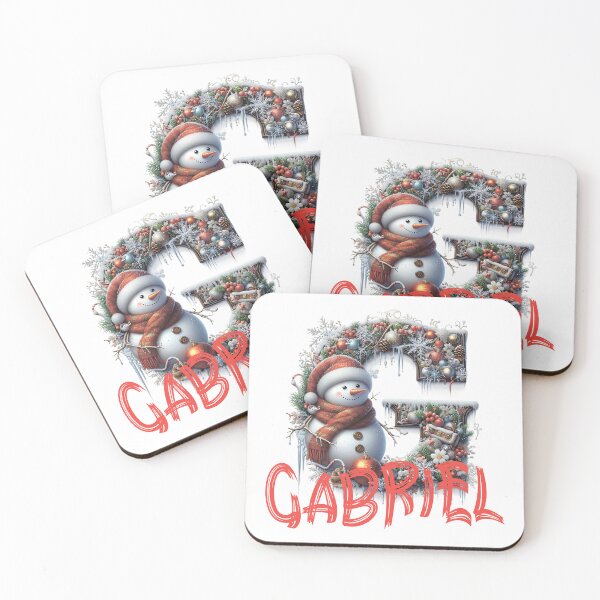 Item preview,  Name Gabriel. My name is Gabriel. Winter initial. designed and sold by MagelliShop.