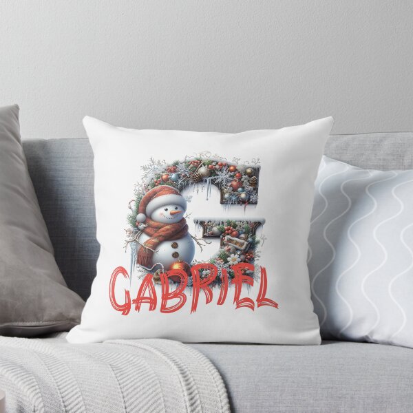 Item preview,  Name Gabriel. My name is Gabriel. Winter initial. designed and sold by MagelliShop.