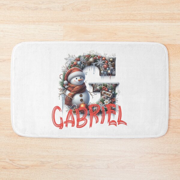Item preview,  Name Gabriel. My name is Gabriel. Winter initial. designed and sold by MagelliShop.